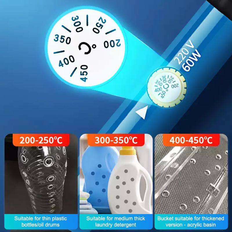 Soldering Iron Kit 60W Soldering Iron Circuit Board Repair Soldering Kit Adjustable Temperature Solder Welding Tools