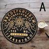 Crystal Energy Disk Witch Divination Pendulum Board Wood Carving Astrolabe Altar Pendulum Prayer Ritual Display Decor