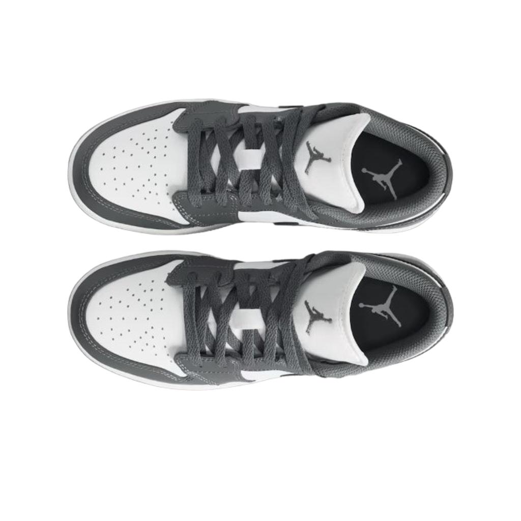 Tênis Infantil Air Jordan 1 Low GS Iron Grey Summit-White 553560-044