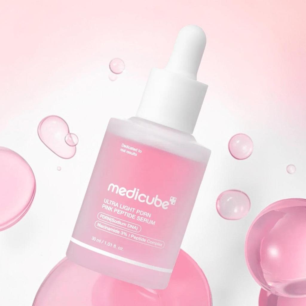 MEDICUBE Ultra Light PDRN Pink Peptide Serum 30ml / 110ml
