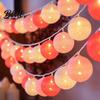 String Lights Decor Decorative Christmas Battery Powered Light Waterproof Cotton Ball 10/20/40 LEDs Wedding Halloween