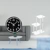 Minimalist Acrylic Wall Clock And Clear Display Stand Modern Art Ornament for Kitchen Office Bedroom