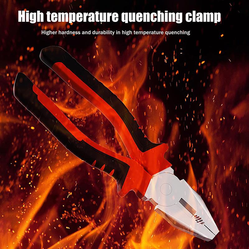 Multifunction Tool Electric Wire Pliers Large Opening Sharp For Cutting Twisting Gripping Metal Wires Heavy Duty Industrial Tool