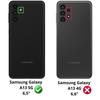 Coque et tour de cou pour Samsung Galaxy A13 5G - TPU Souple Transparent Cordon Noir réglable Phonillico®