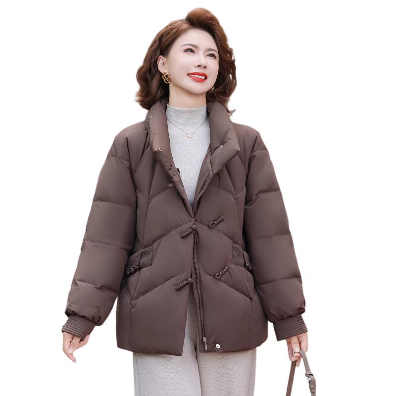 Ronghua Women's 2025 Winter Padded Short Coat