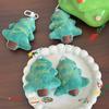 Cartoon Xmas Snowman Pendant Backpack Charms Christmas Mini Key Ring  Children