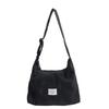 Women's bag Crossbody bag Corduroy tote bag New shoulder bag Korean version Fashion simple large capacity casual shoulder bag