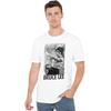 Bruce Lee Unisex Adult Black and White 2 T-Shirt