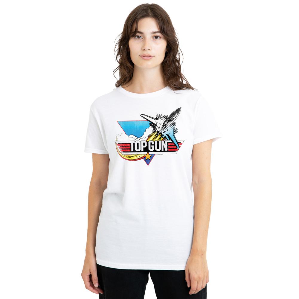 Top Gun Unisex Adult Jet Swoop Logo T-Shirt
