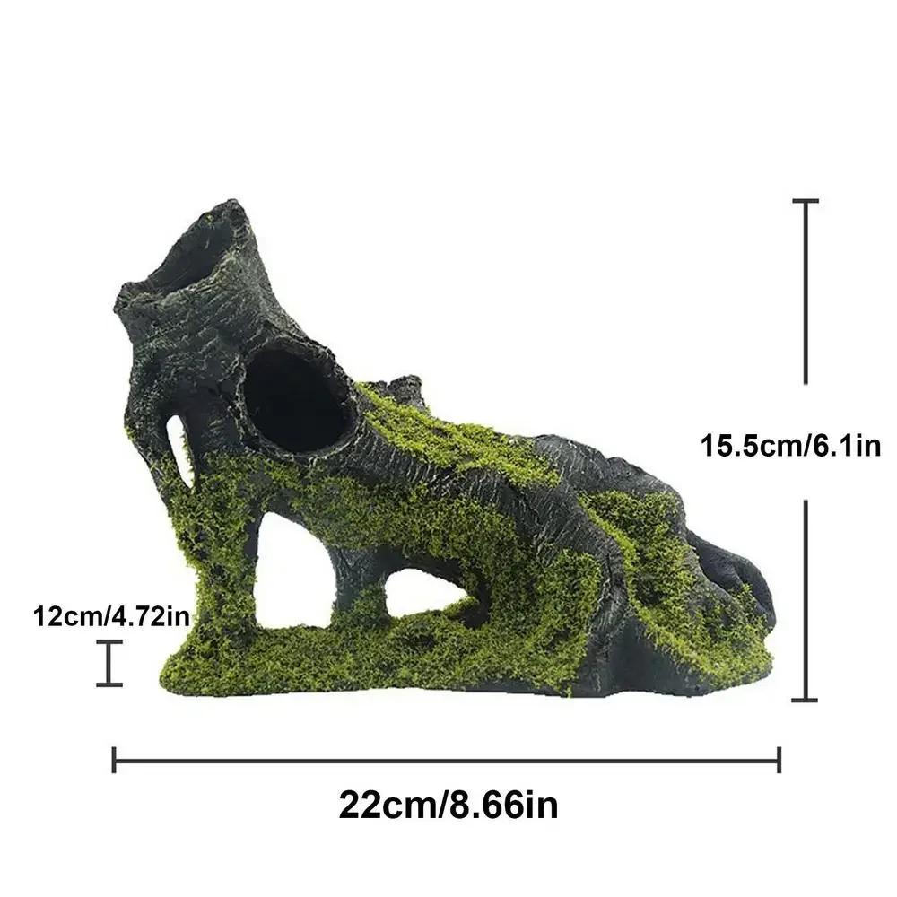 

New Aquarium Sinkable Driftwood Decoration Tree Trunk Resin Stick Solid Reptile Wood Branches Aquarium Decorations For Fish Tank