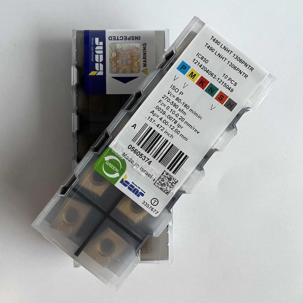 ISCAR / T490LNHT1306PNTR IC830 /Industrial Indexable Carbide Inserts 10 Pcs