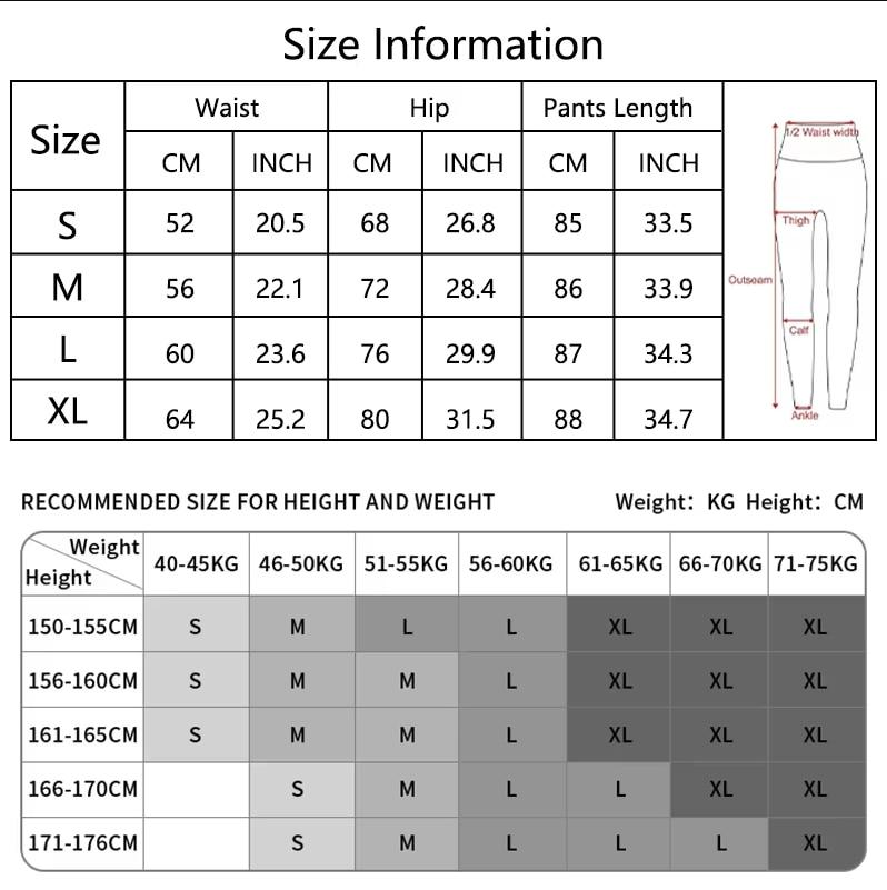 Women High Waist Yoga Pants Butt Lifting Tummy Control Workout Leggings White M