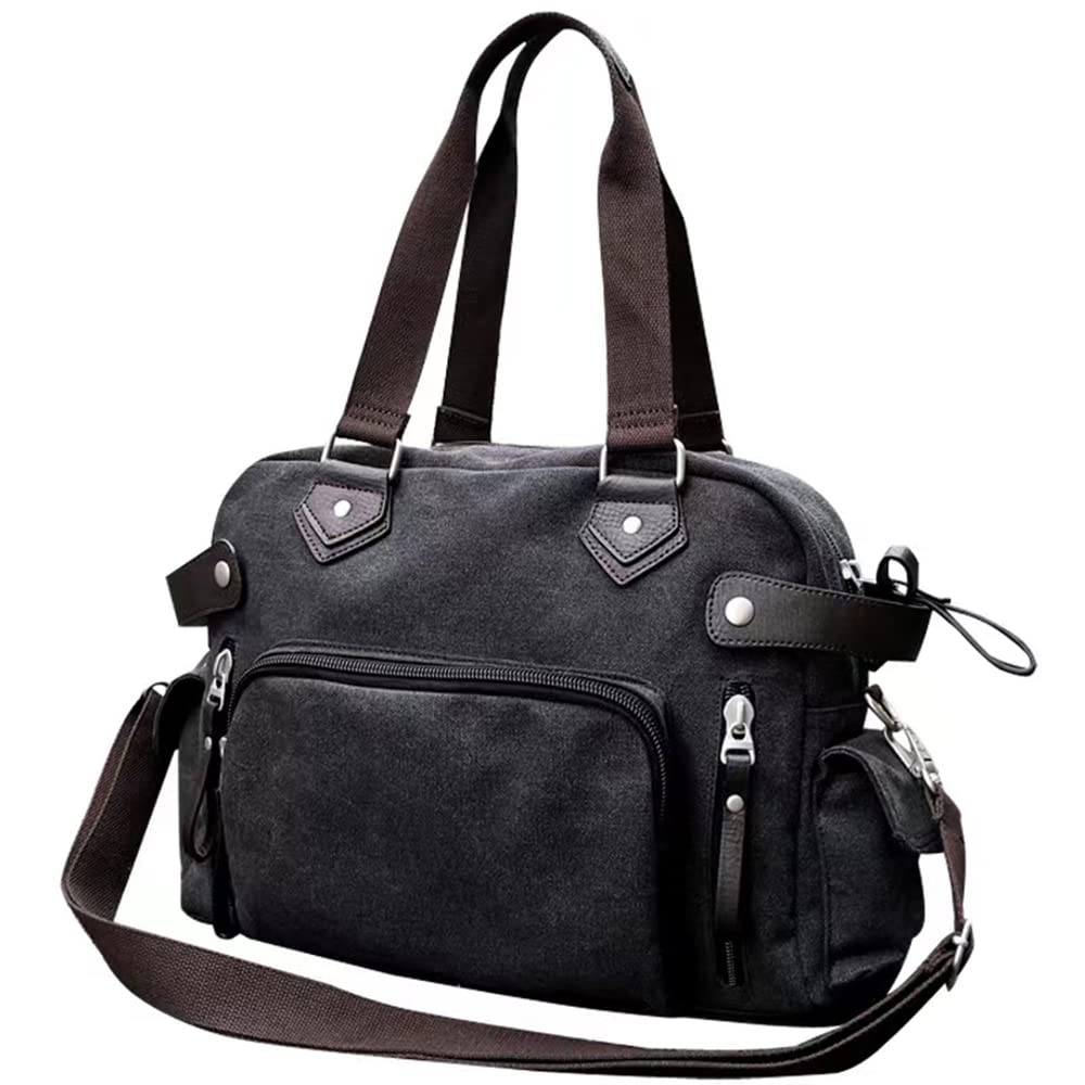 

Boston tote плечо большая плечевая сумка через плечо для путешествий [LEOLEO] сумка, холст, сумка, сумка, вместимость, многофункциональная, сумка, сумка, сумка, стильная, A4, чёрный