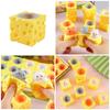 Squeeze Cheese Stress Ball Mouse Shaped Sensory Squeeze Toy For Adults Children Office Home Use Soft Durable TPR Material