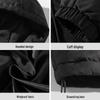 Warrior Men's Hooded Padded Winter Jacket