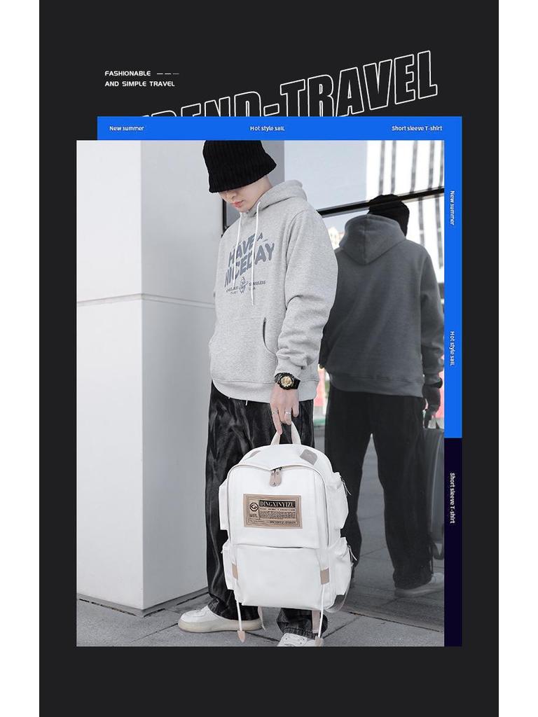 Kabinu PU Backpack - Ideal for Travel, Work, and School