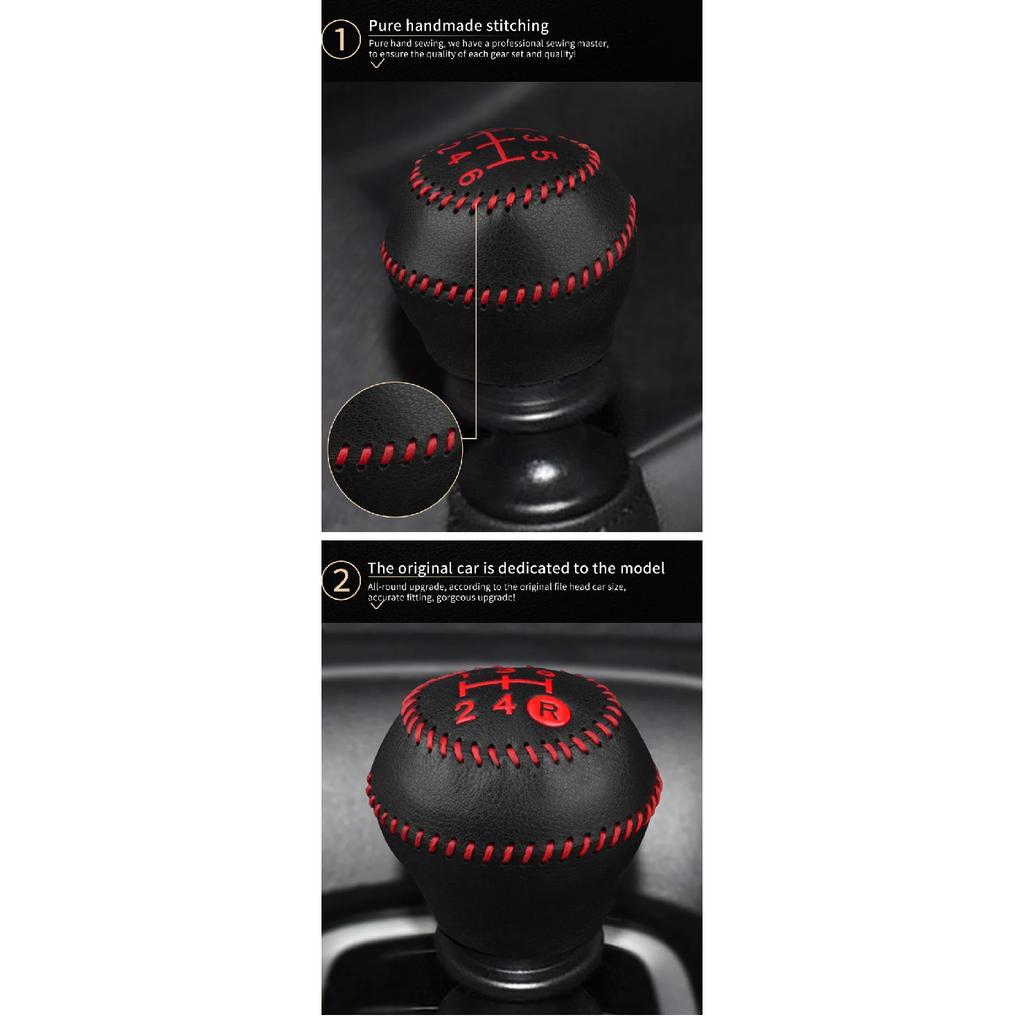 For Toyota RAV4 Corolla Gear Shift Knob Cover Gear Lever Protective Case Handle Leather Cover Shifter