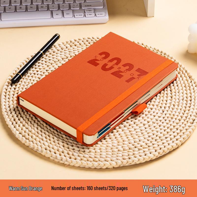 English Diary 2026: A5 Soft Cover Daily Planner & Yearly Calendar Notebook