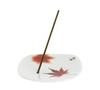 Nippon Kodo Yume no Yume Autumn Nishiki Incense Plate (Autumn Leaves)