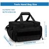 Heavy Duty Oxford Tool Bag Electricians Mechanics Gardeners Large Capacity Handheld Organizer With Zipper