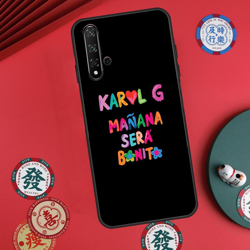 KAROL G For Huawei Nova Y60 Y70 Y90 Y72 Y73 Y61 Y91 7i 8i 11i 12i 12s 9 10 SE P20 P30 P40 Lite Case