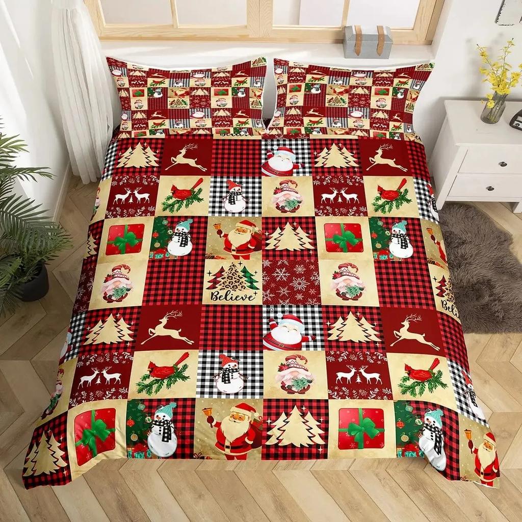 Thanksgiving Pumpkin Duvet Cover Set Maple Leaves Bedding Sets Truck Sunflower Comforter Cover Autumn Harvest Farmhouse Decor