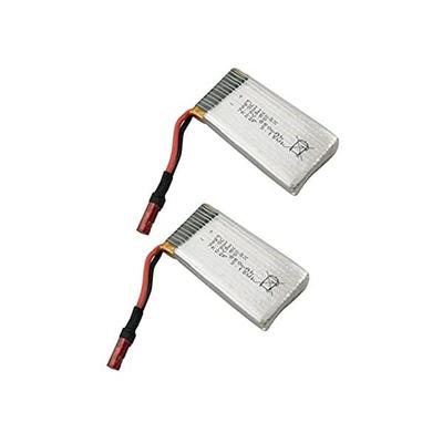 3.7V 850mAh Li-Po Replacement Battery for Syma X56, X56W, X54HW, X54HC Drones | High-Quality, Safe & Durable | Silver | 50x26x9mm – 50g