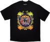 Fleetwood Mac Retro Blumendruck Grafik T-Shirt