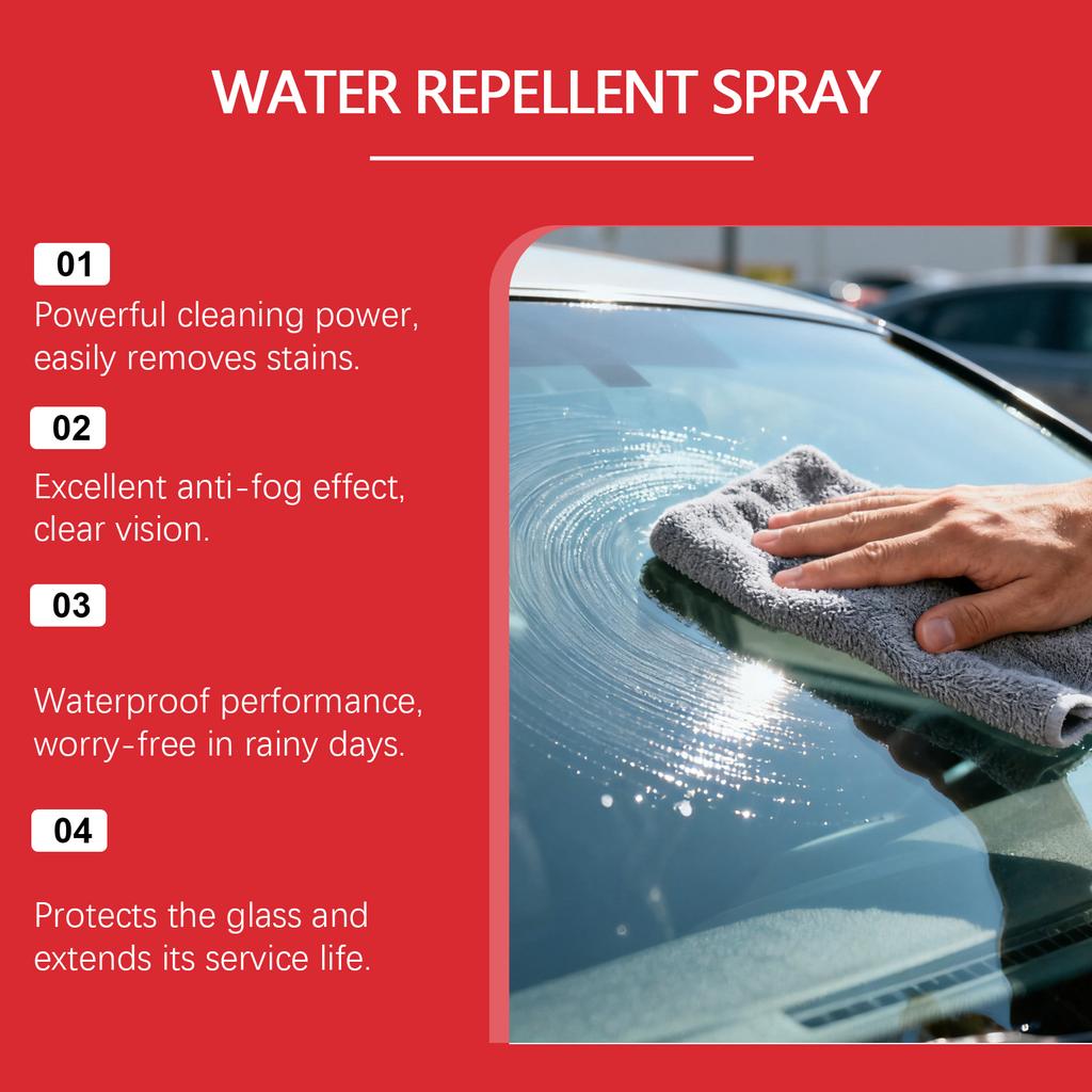 Hydrophobes Spray Zur Tiefenreinigung Von Autoglas Geeignet Für Alle Automodelle 100ml