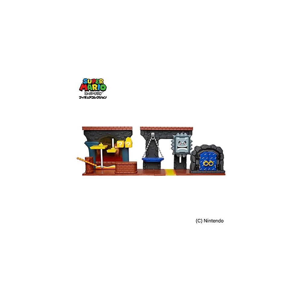 Sanei Boeki Super Mario Figure Collection Playset Castle Stage FPS-003