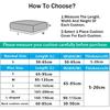 Elastic Sofa Cushion Protective Covers Tropical Leaf Printed Sofa Seat Cover Furniture Protector Chair Furniture Seat Cover Designed For Living