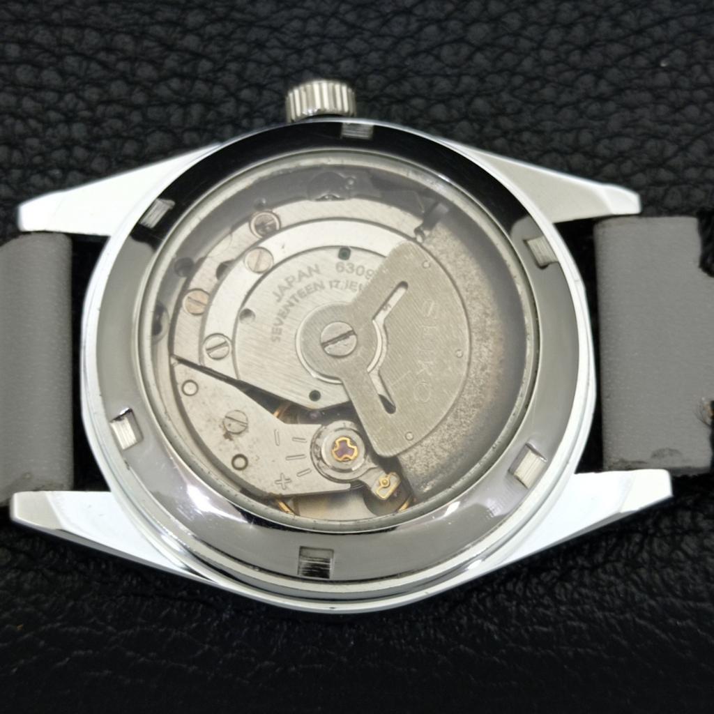 VINTAGE REFURBISHED SEIKO 5 AUTOMATIC JAPAN MENS GREY COLOR DIAL WATCH A440349-4 Sk-a440349