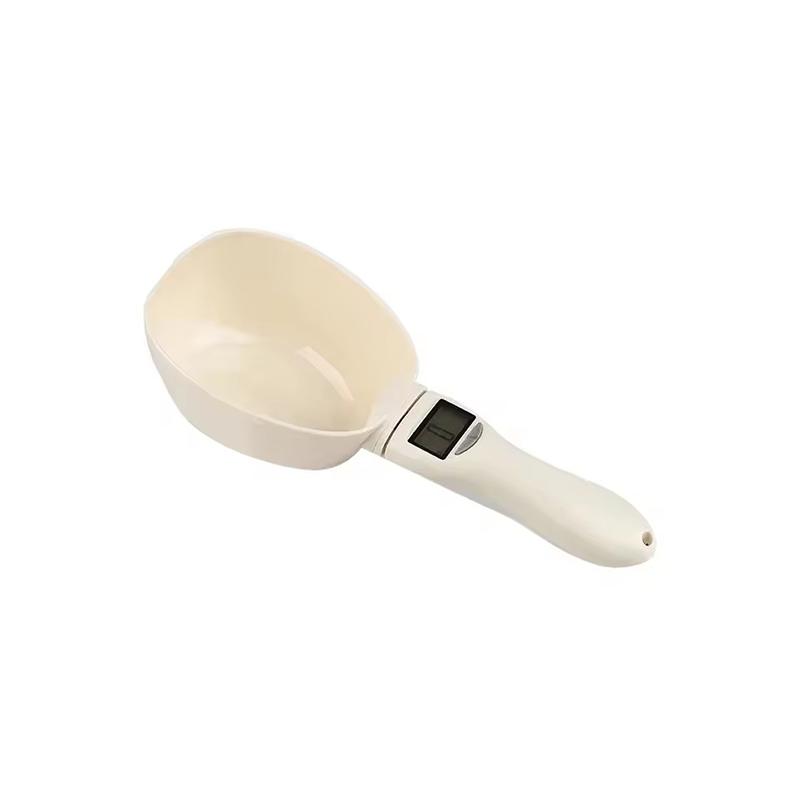 

Pet Food Scale Digital LCD Electronic Weighing Tool With Measuring Spoon For Dog Cat Feeding Accurate Kitchen Scale Portable слоновая кость