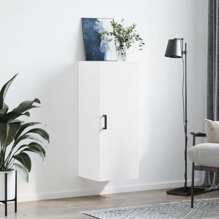 VidaXL Wall Cabinet White 34.5x34x90 Cm 828852