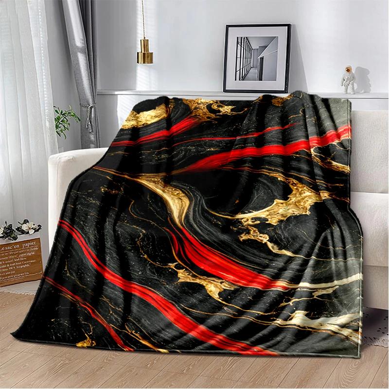 2026 New Style Luxurious Nature Marble Colour Blanket,Soft Throw Blanket for Home Bedroom Bed Sofa Travel Picnic Cover Kid Gift