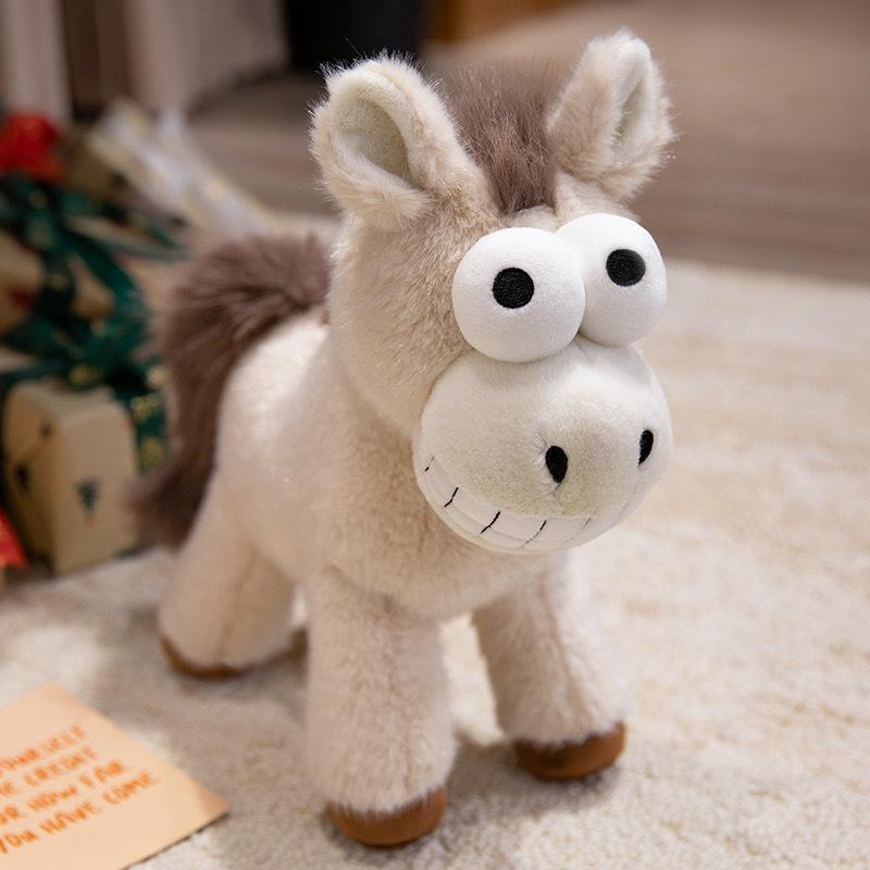 Year of the Horse Zodiac Plush Doll - Hanhan Fun Mascot Toy for Kids