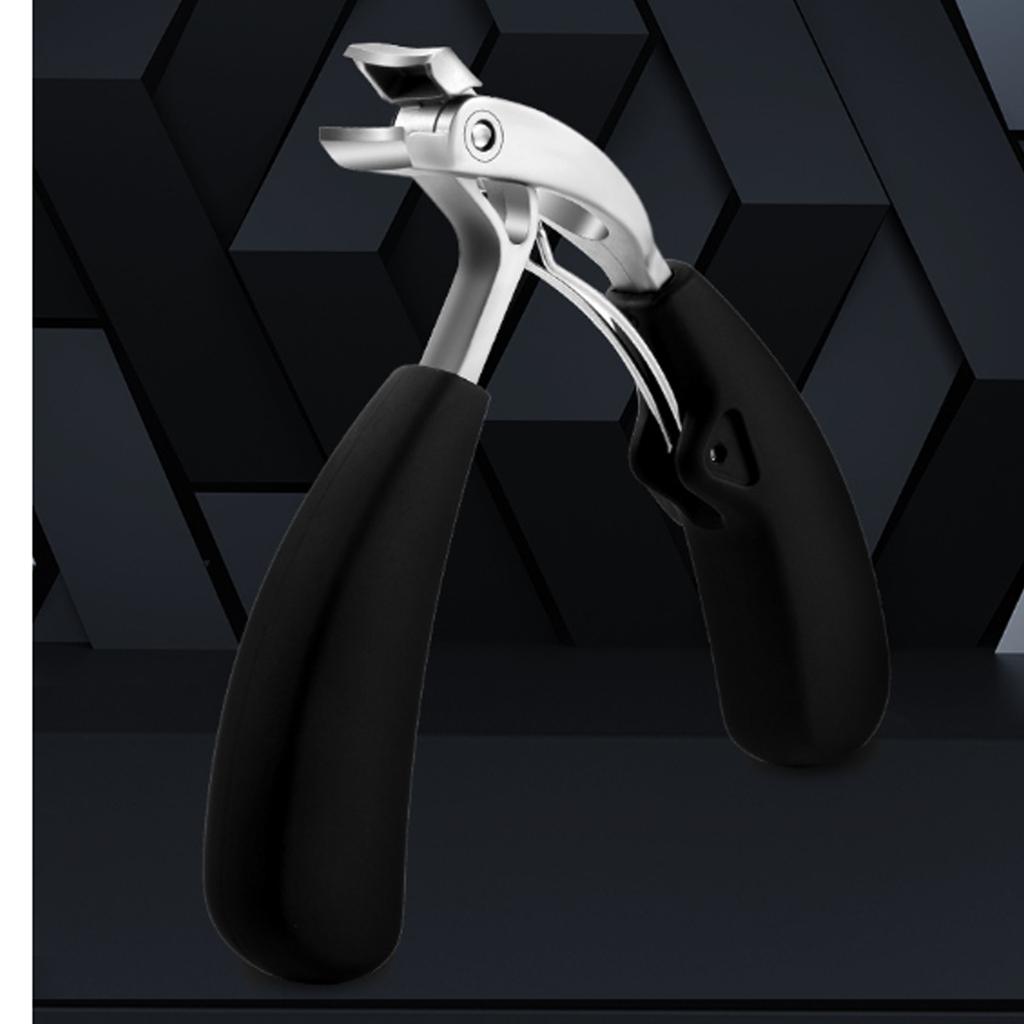 Toenail Clippers Professional Thick & Ingrown Nail Clippers for Men & Seniors Podiatrist Recommended Pedicure Clippers