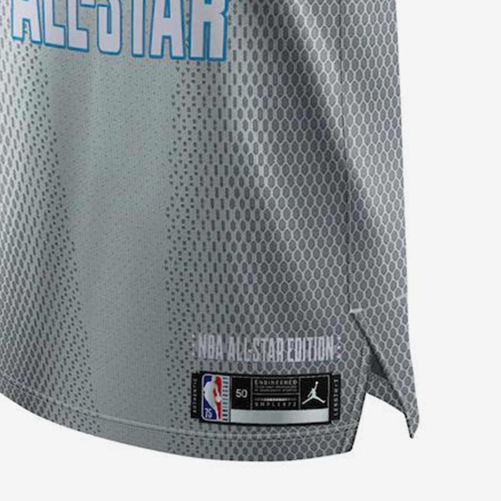 Jordan Air Jordan X NBA ALL STAR 2022 Basketball Jersey Men's Gray DH8030-012