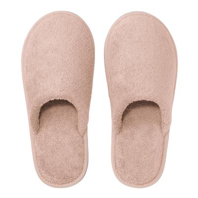 Washable Cotton Tile Front Size Room Shoes Slippers, Closure, Beige, M, 84770524,