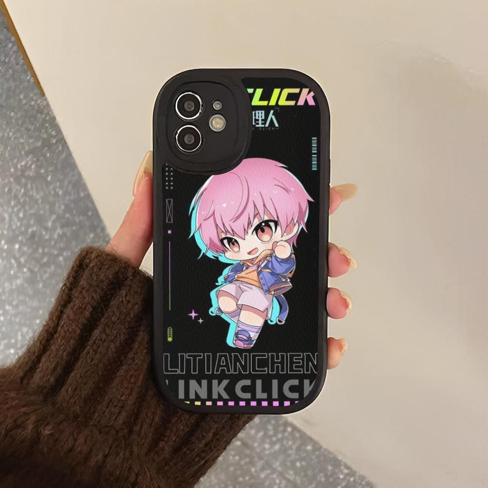 Anime Link Click Time Agent Phone Case Hard Leather For iPhone 14 13 12 Mini 11 14 Pro Max Xs X Xr 7 8 Plus 6 6s