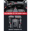 Anti-scratch Car Interior Center Console Media Dashboard Navigation TPU Protector Film For MAZDA CX-30     2024