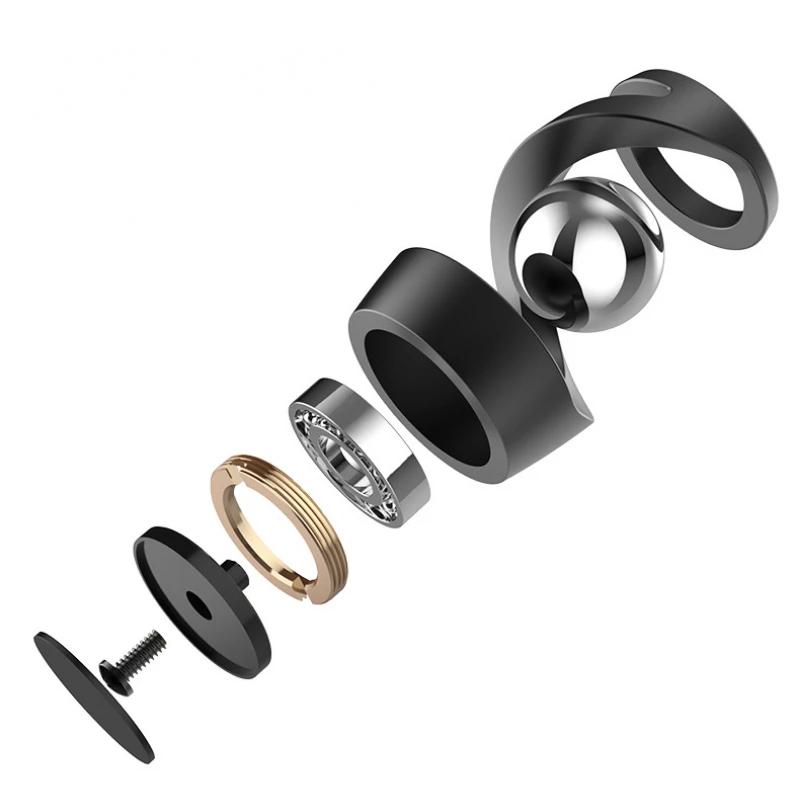 Giocattolo da scrivania Giroscopio a sospensione Nuovo Metallo da tavolo Fluttuante Giroscopio rotante da scrivania Fidget Toys Antistress EDC per Adulti Bambini