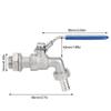 Fitting Kit Stainless Steel Ball Valve 1/2 Inch Bulkhead Ball Valve Fitting  Brewing Equipment