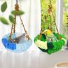 Warm Bird Bed Winter Warm Bird Plush Nest Pet Supplies for Perching Sleeping Hiding Nesting Playing Aviary Feeding Resting