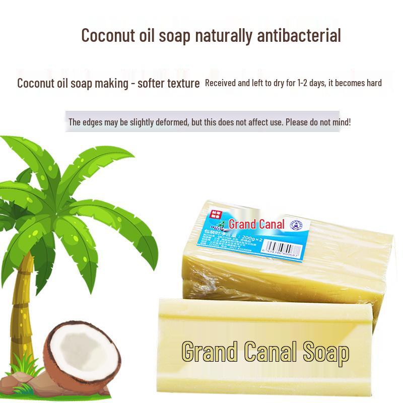 Authentic Grand Canal Old Soap 200g - Free Shipping, Scented Laundry & Hand Wash Stain Remover