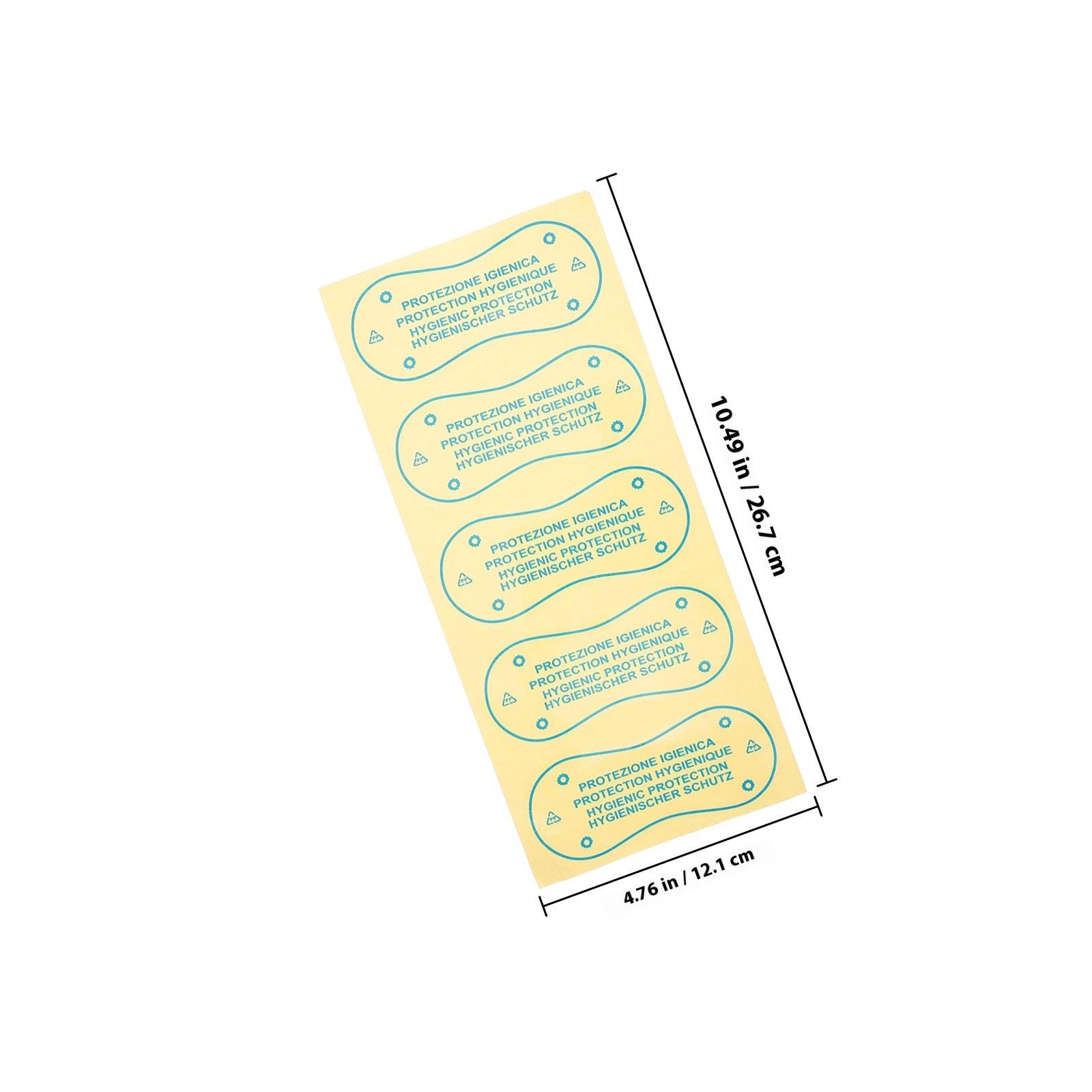 100Pcs Women Swimsuit Liners Adhesive Panty Liners Leakproof Skin Friendly Soft Breathable Underwear Lingerie All синий