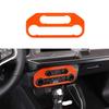 Orange Center Air Conditioner Switch Panel Cover Trim Bezels For Ford Bronco 21+