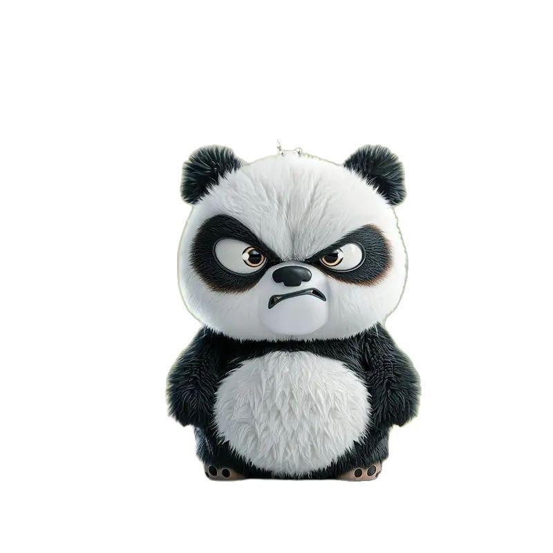 

Car Rearview Mirror Decor With Cute Panda Acrylic Car Accessory For Vehicle Interior Style