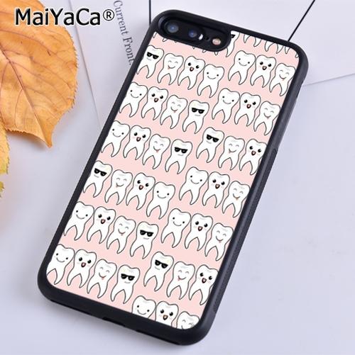 Funny Dentist Dental Tooth Dentistry Phone Case For iPhone 17 Air 16 15 14  11 12 13 Pro MAX Plus Coque Cover Shell