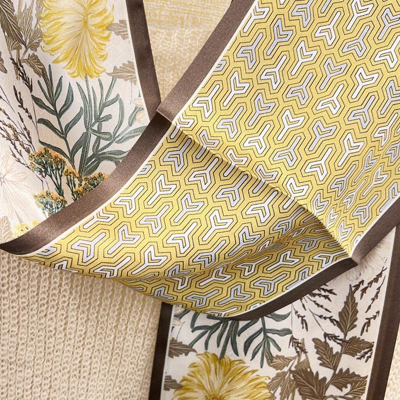 Silk Scarf Silk Scarf Women'S Long Long Silk Specialty Summer Thin